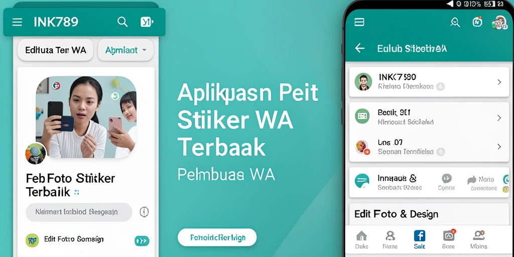 Antarmuka aplikasi Pembuat Stiker WA yang intuitif dan menarik.
