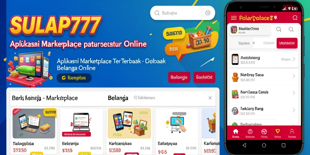 Tampilan antarmuka SULAP777 yang menyenangkan dan mudah dinavigasi.