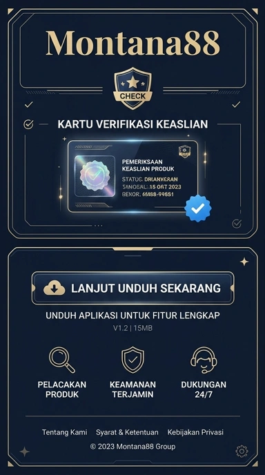 Tampilan kanal resmi montana88
